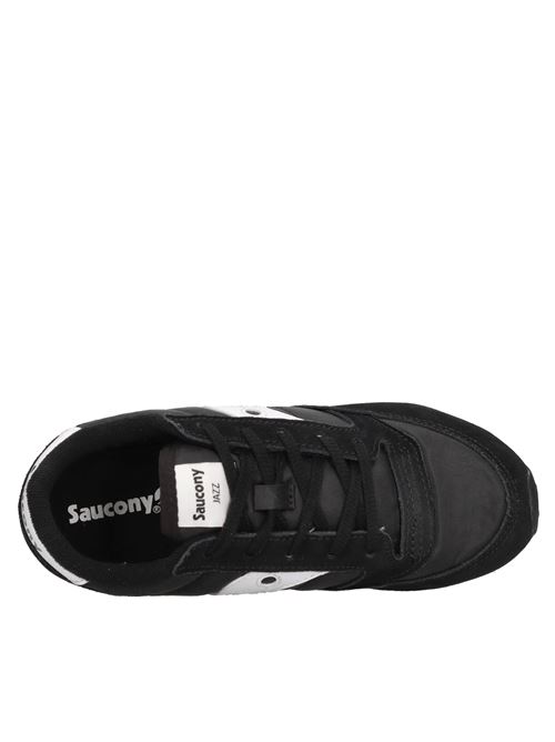 Sneakers modello JAZZ ORIGINAL B in camoscio e tessuto SAUCONY | JAZZ ORIGINAL BNERO-BIANCO